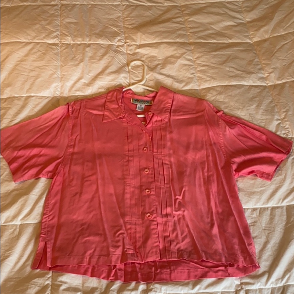 Melbourne Elements vintage pink top size medium